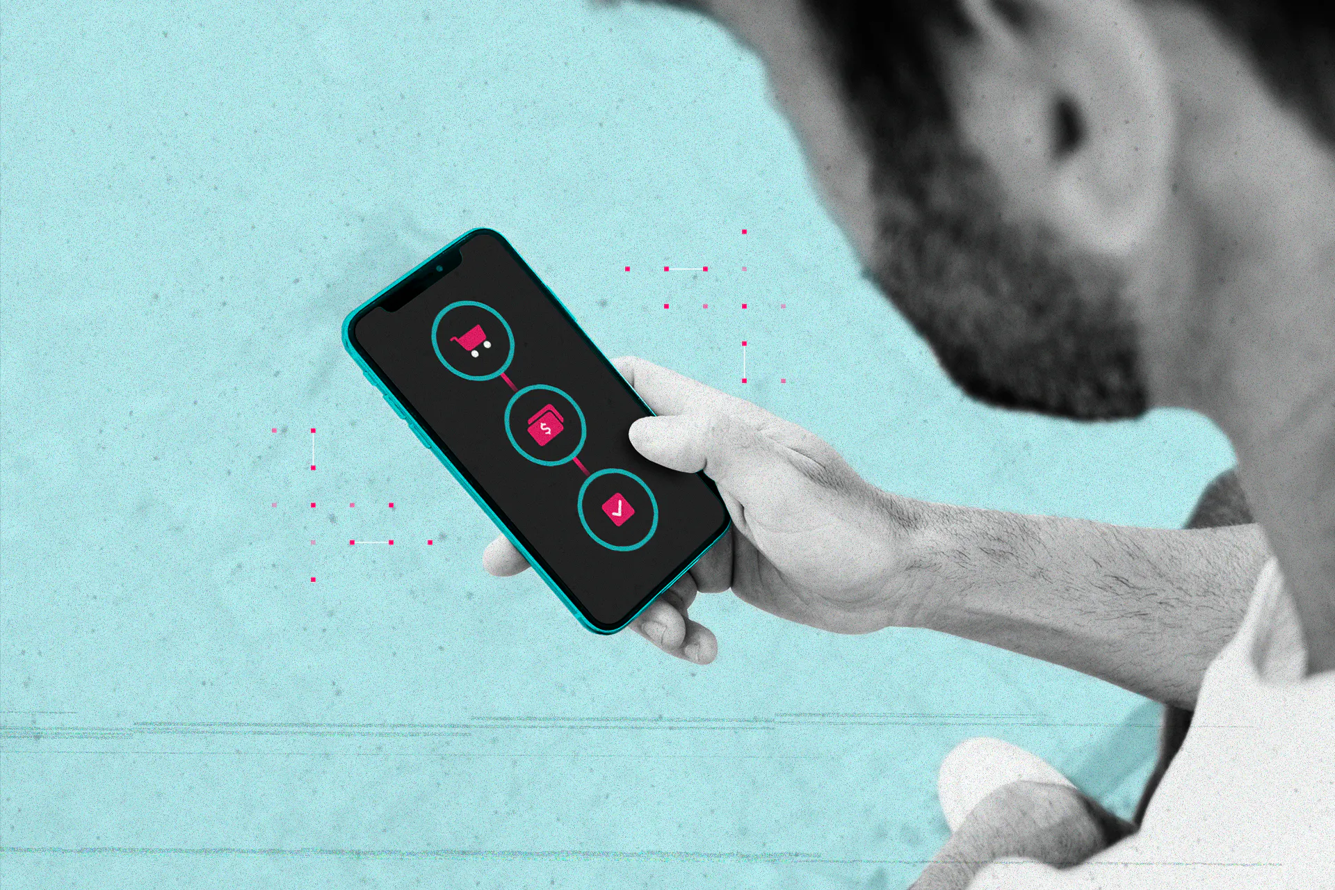 Ilustração do funcionamento da iniciação de pagamentos (ITP), inovação que une Pix e Open Banking