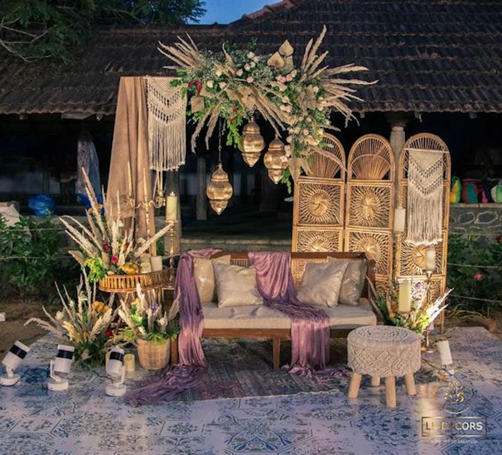 stage decoration engagement