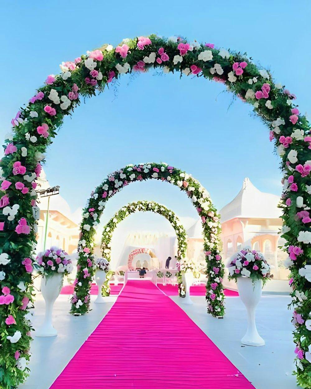 latest wedding entrance decor ideas