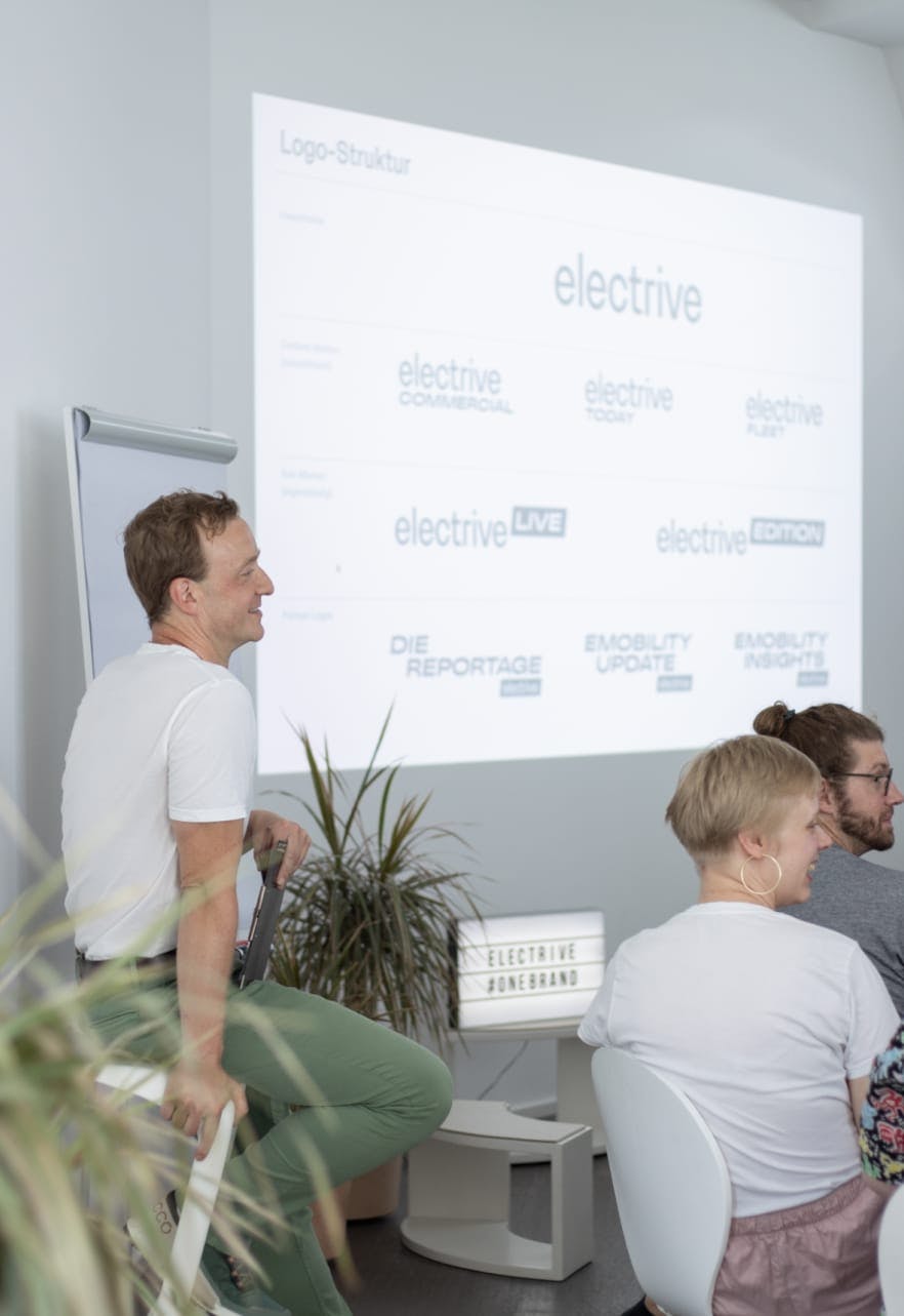 the electrive brand presentation