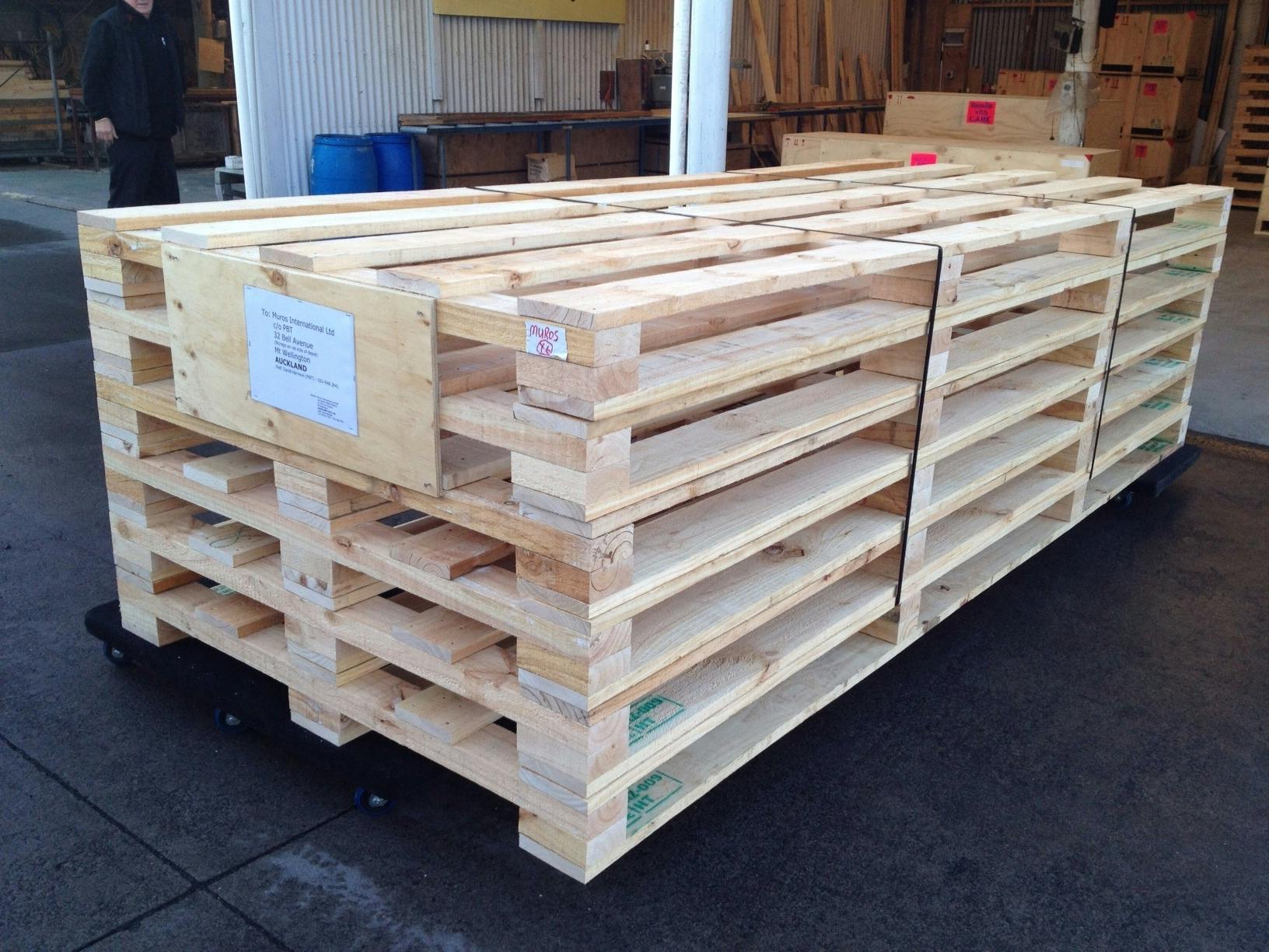 Custom Export Pallets Auckland | ISPM15 Heat Treated Pallets NZ