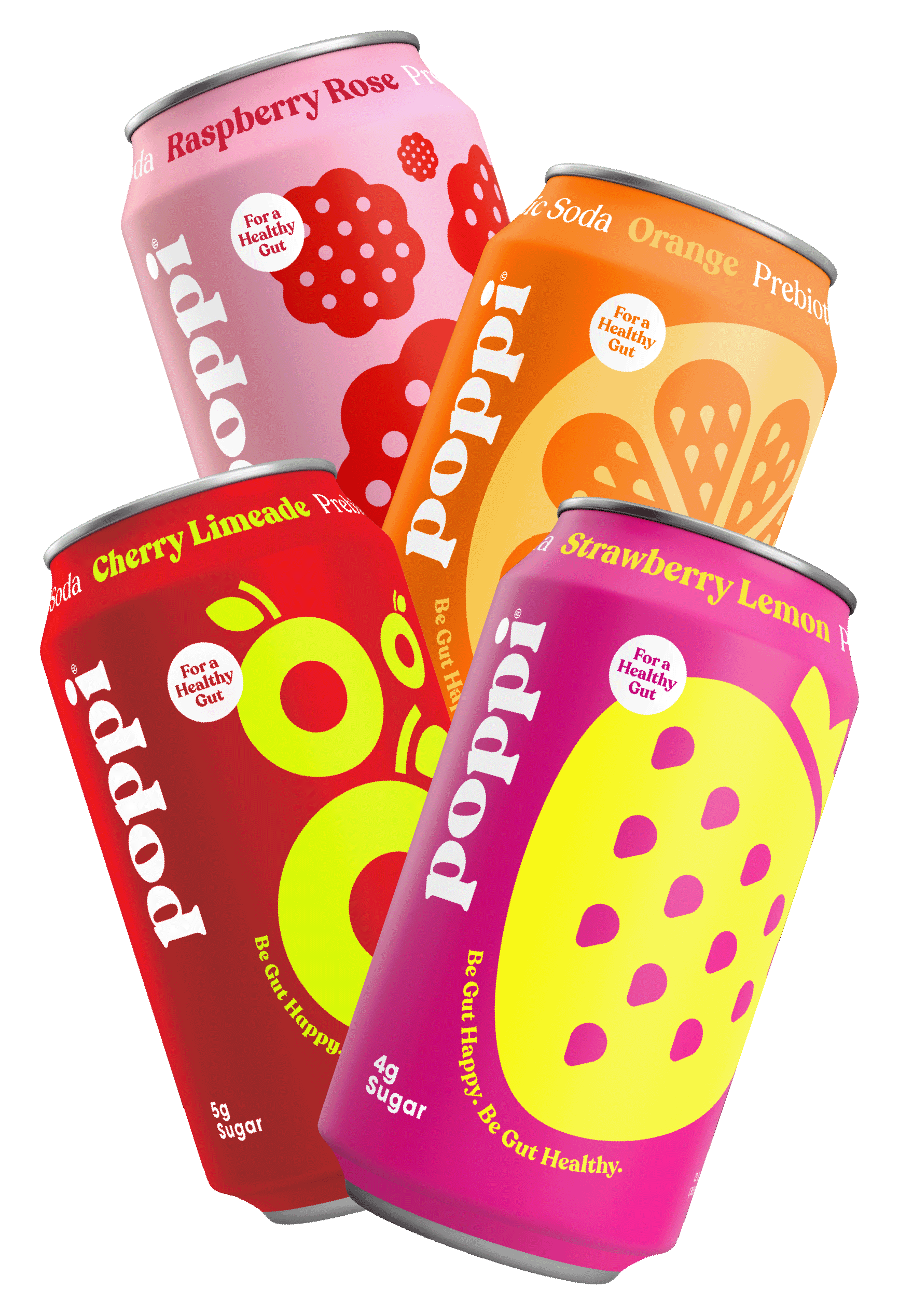 Buy POPPI Sparkling Prebiotic Soda, Gut Health & Immunity Benefits