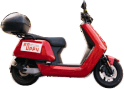 Poppy-moped