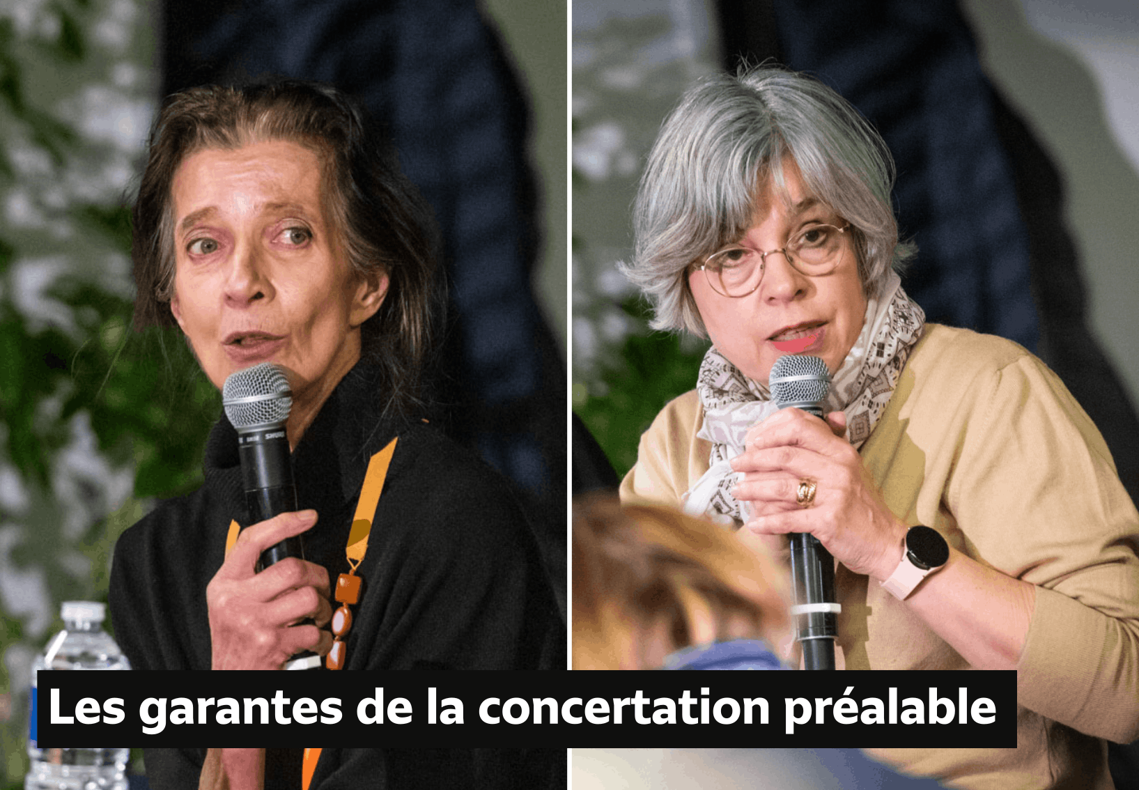 Dominique Ganiage et Sylvie Haudebourg