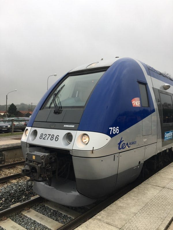 Rame de Train au quai