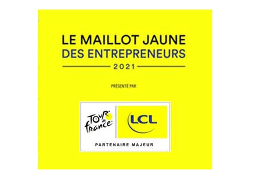 Maillot Jaune des entrepreneurs cobrandé
