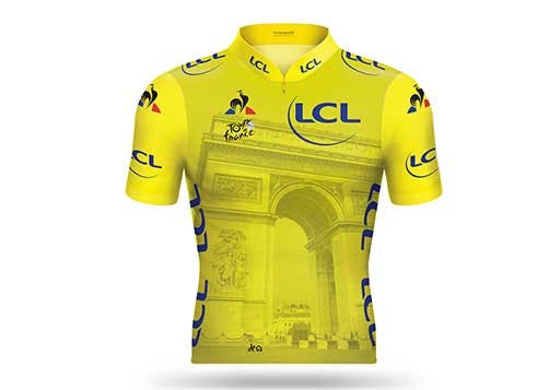 20 Maillots Jaunes LCL millésimés pour le Tour de France 2019