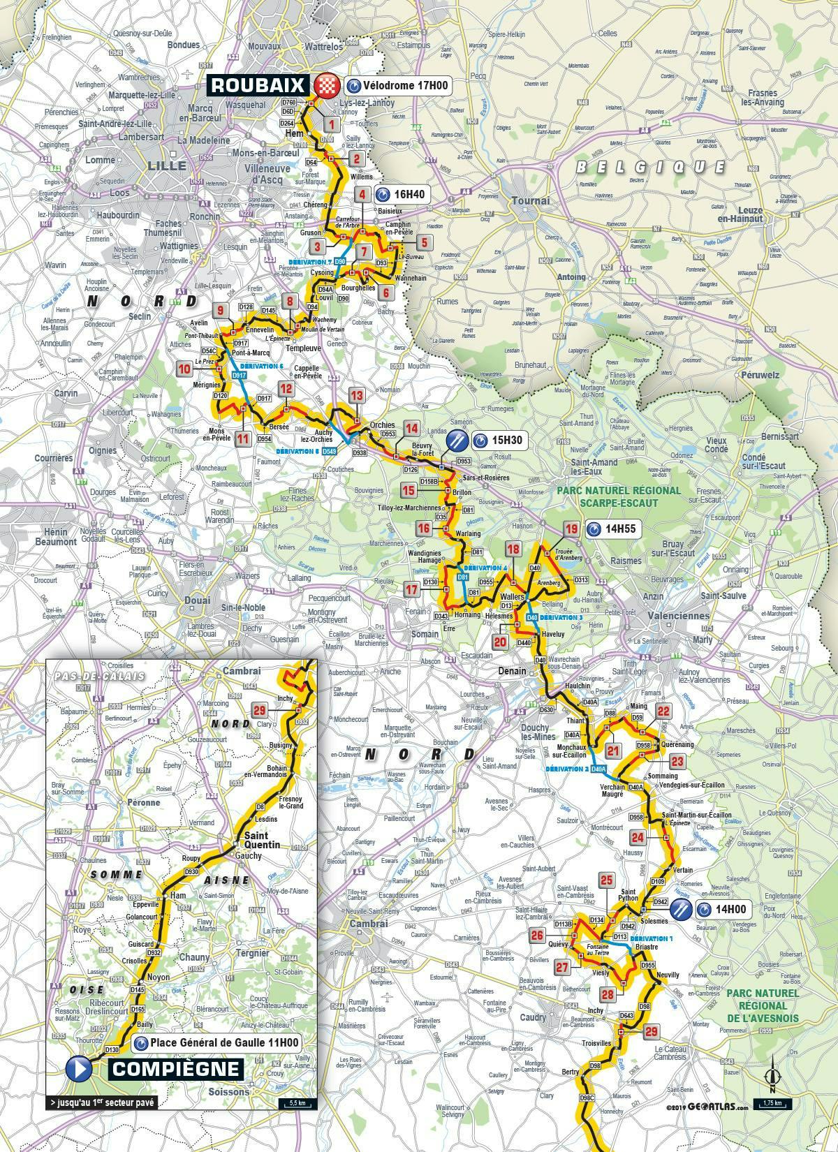 LCL, partenaire du Paris-Roubaix 2019