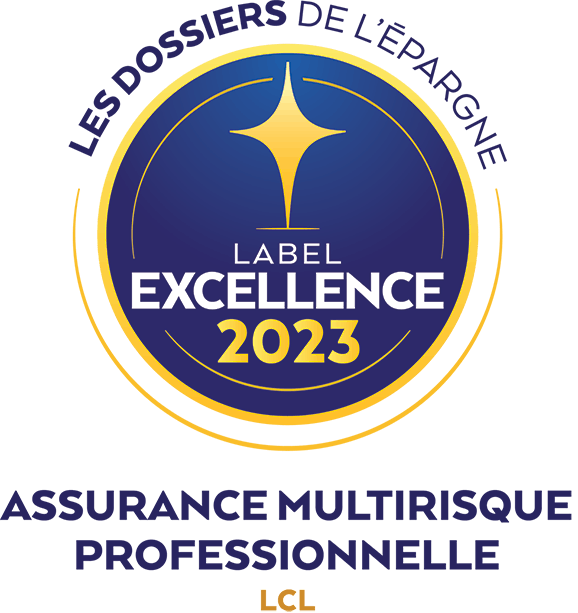Label excellence 2023 : LCL Assurance Multirisque Professionnelle