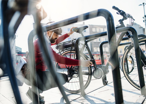 Le stationnement à vélo