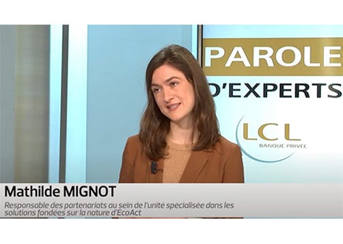 Eco act compensation carbone : LCL Banque Privée
