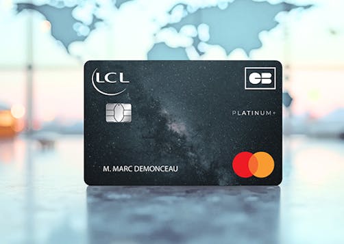 Carte bancaire Mastercard Platinum plus : LCL Banque et Assurance
