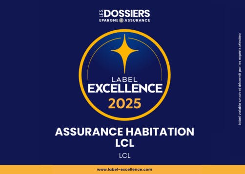 LABEL EXCELLENCE ASSURANCE HABITATION 2025