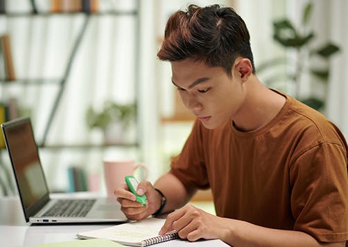 La check liste de l’étudiant