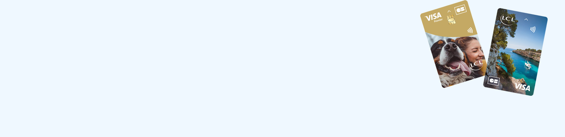Personnalisation cartes bancaires : LCL Banque et Assurance