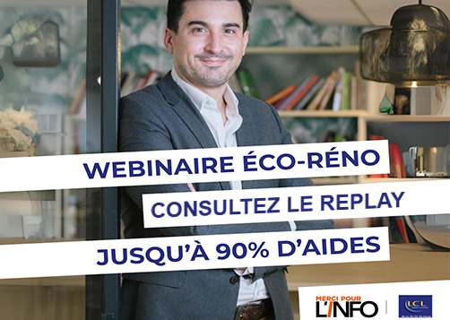 Replay Webinaire éco rénovation : LCL