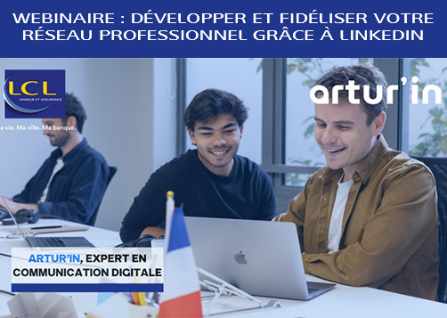 Webinaire Arturin Linkedin : LCL Professionnel
