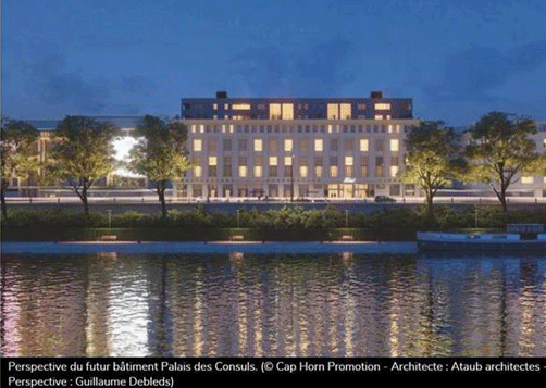 LCL finance la métamorphose du Palais des Consuls de Rouen 