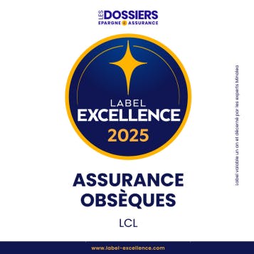 assurance obsèques label excellence lcl