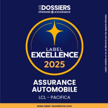 assurance automobile lcl label d'excellence