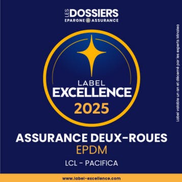 assurance deux roues lcl label d'excellence
