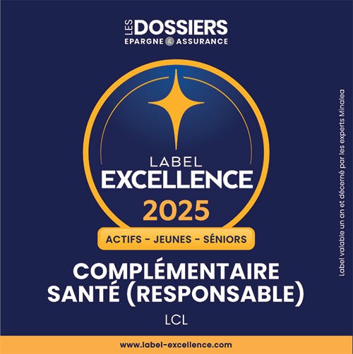 Label Excellence Assurance complémentaire santé : LCL Banque et Assurance