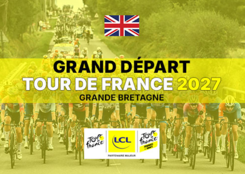 Grand Départ Tour de France et Tour de France Femmes avec Zwift 2027 en Grande BRetagne