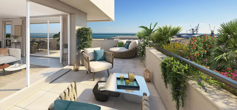 Appartements neufs avec vue mer à Sète