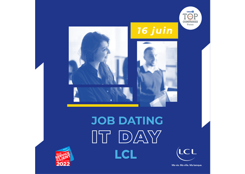 Rejoindre la DSI d’une grande entreprise en 72h ? Possible chez LCL !