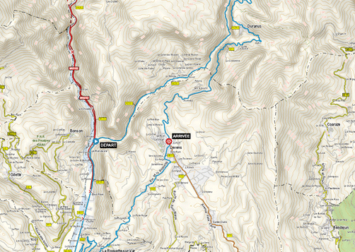 Nouveau tracé Paris-Nice 2021