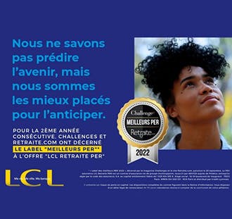 LCL obtient le label "Meilleurs PER" : LCL Retraite PER