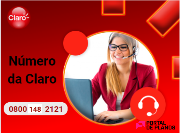 Número da Claro: 0800 148 2121 | Confira telefones de Contato