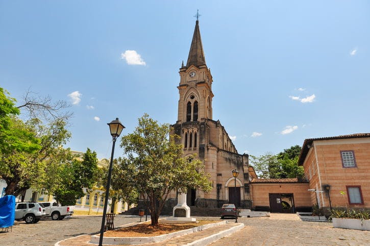 Cidade história em Goiás