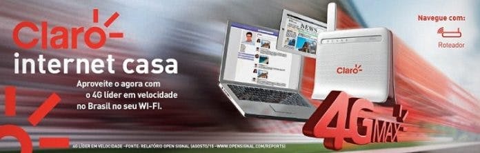 Promoção Claro internet