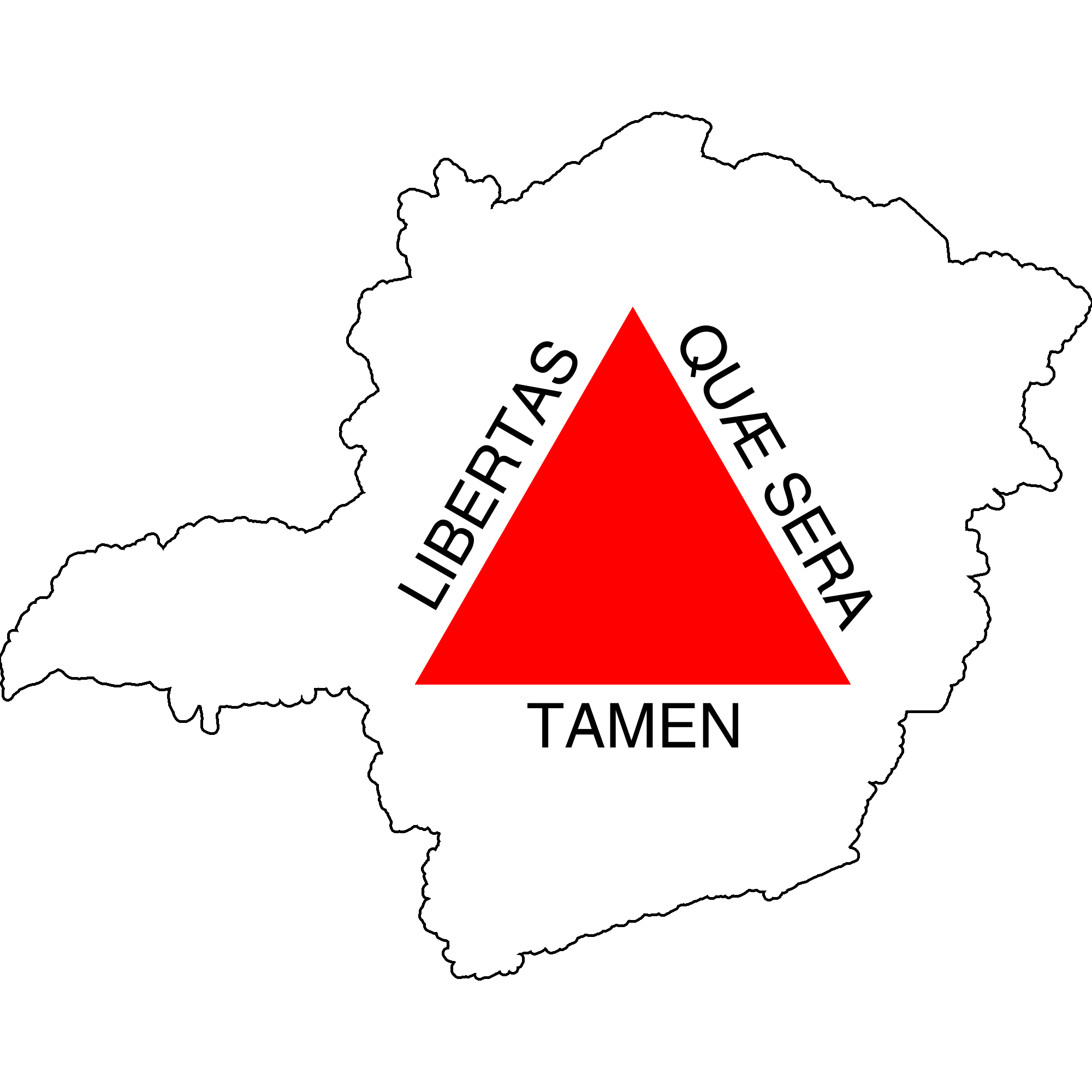 Mapa e bandeira Minas Gerais