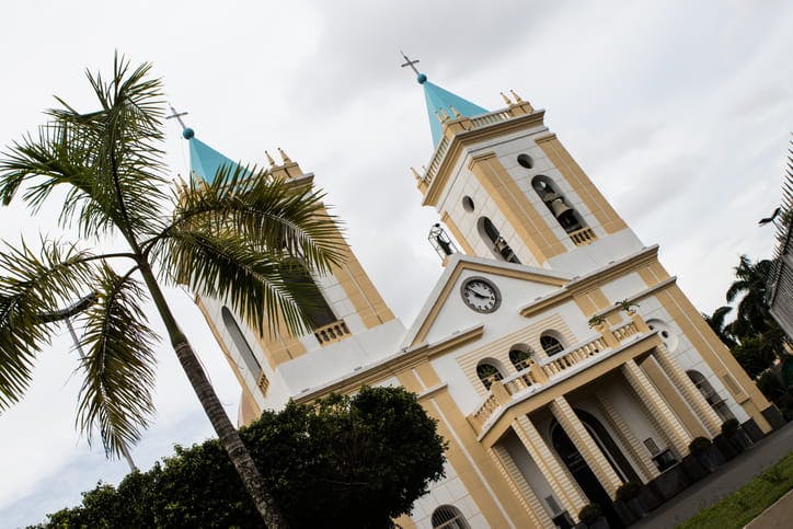 igreja em cidade do estado de Rondonia