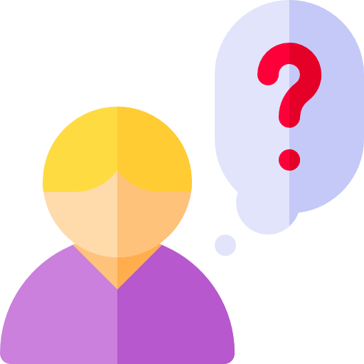 Ilustração - pessoa com dúvida