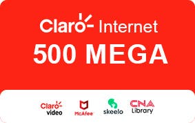 claro internet 500 mega