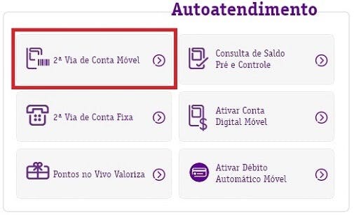 Vivo 2ª Via - Vivo Móvel