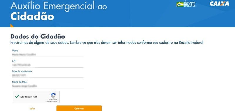 Preencha seus dados