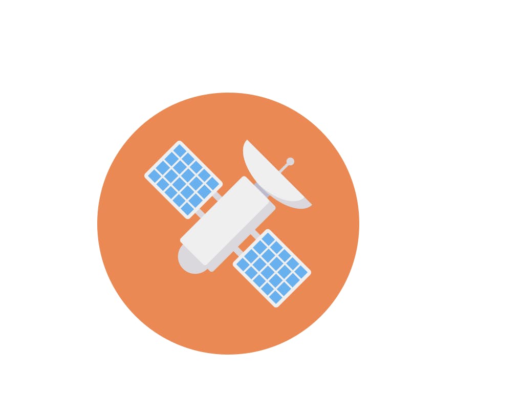 Internet via satélite