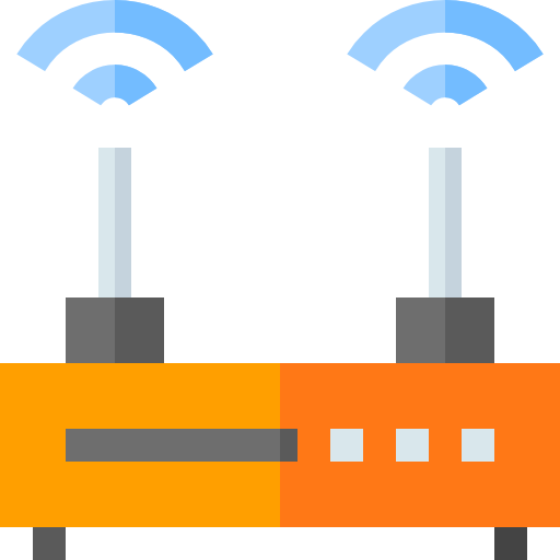 Ilustração de um roteador wi-fi Oi Velox