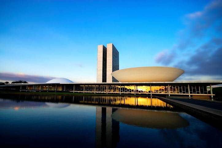 Foto do planalto no Distrito Federal.