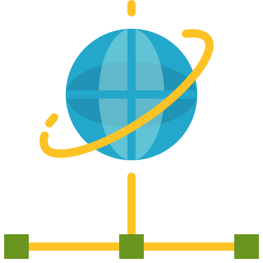 Ilustração de conexão de internet