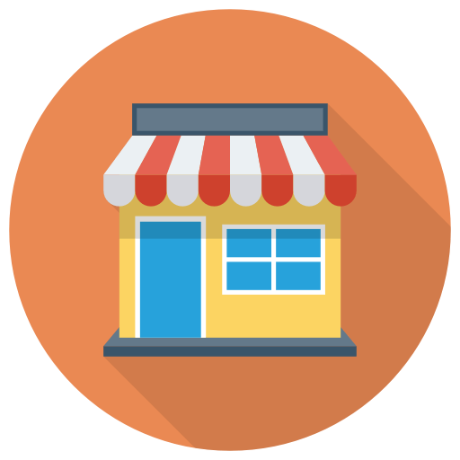 ícone lugar, unidade