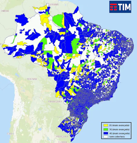 Cobertura TIM | Planos TIM na sua região | Março 2020