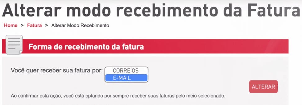 minha claro tv fatura