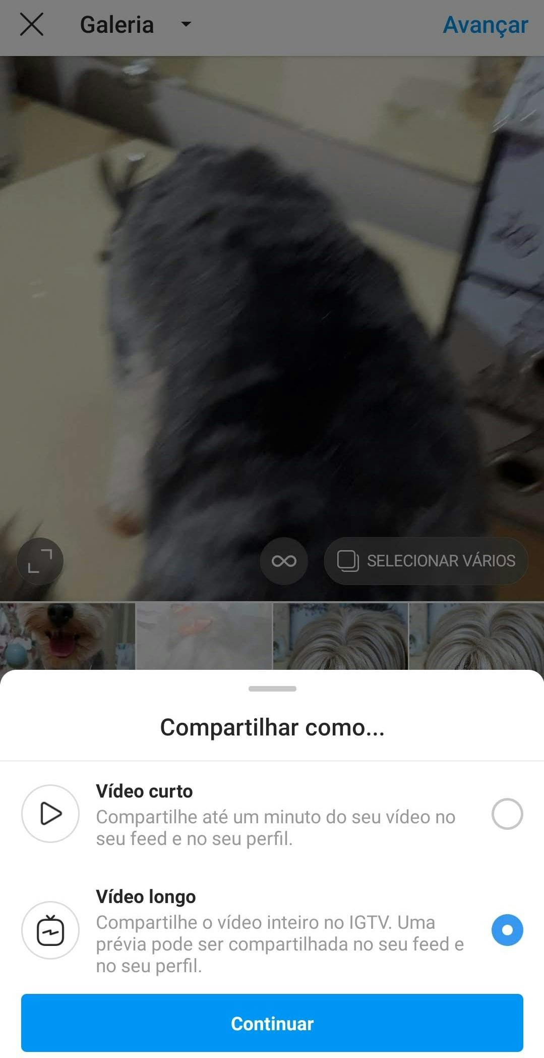 IGTV do Instagram