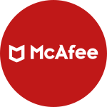 ícone do mcafee