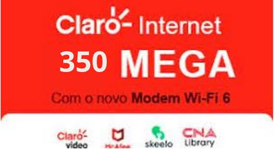 claro internet 350 mega